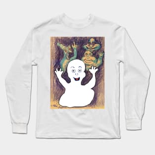 Casper The Friendly Ghost Long Sleeve T-Shirt